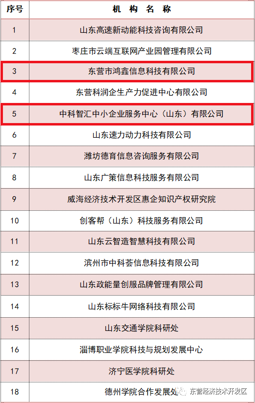 2023年度省級技術轉移服務機構認定 開發區新增兩家信息系統集成服務領先企業